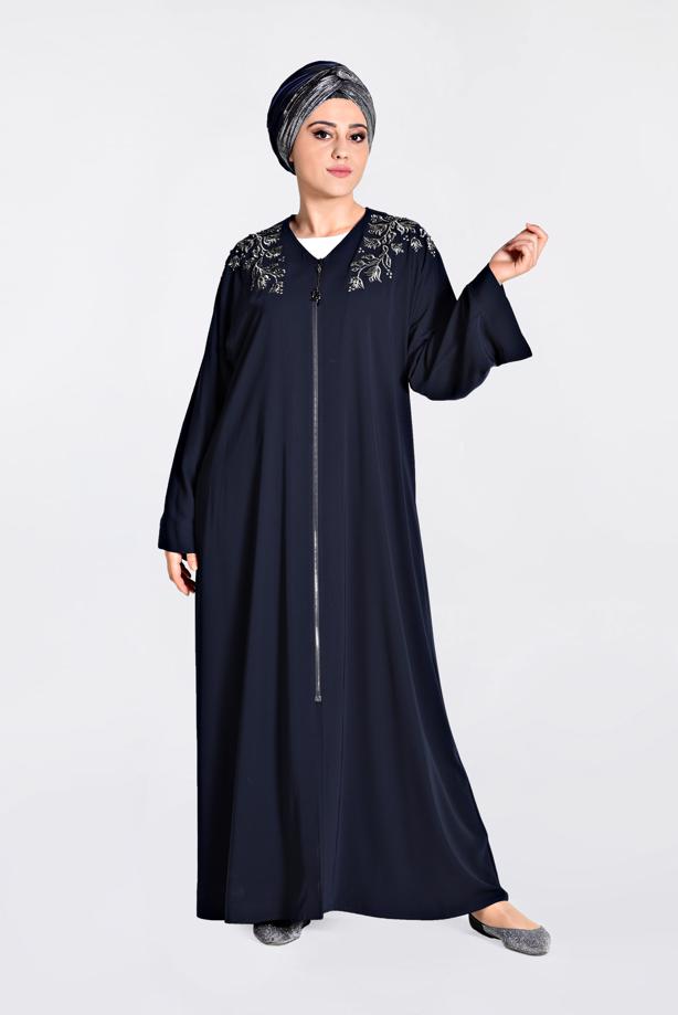 Hijab clothing NAVY BLUE T 8278 Alvina Gino Ferace - TRENDTESETTÜR