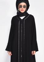 Vêtements hijab NOIR T 8295 Alvina Virona Ferace