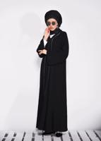 Vêtements hijab NOIR T 8295 Alvina Virona Ferace