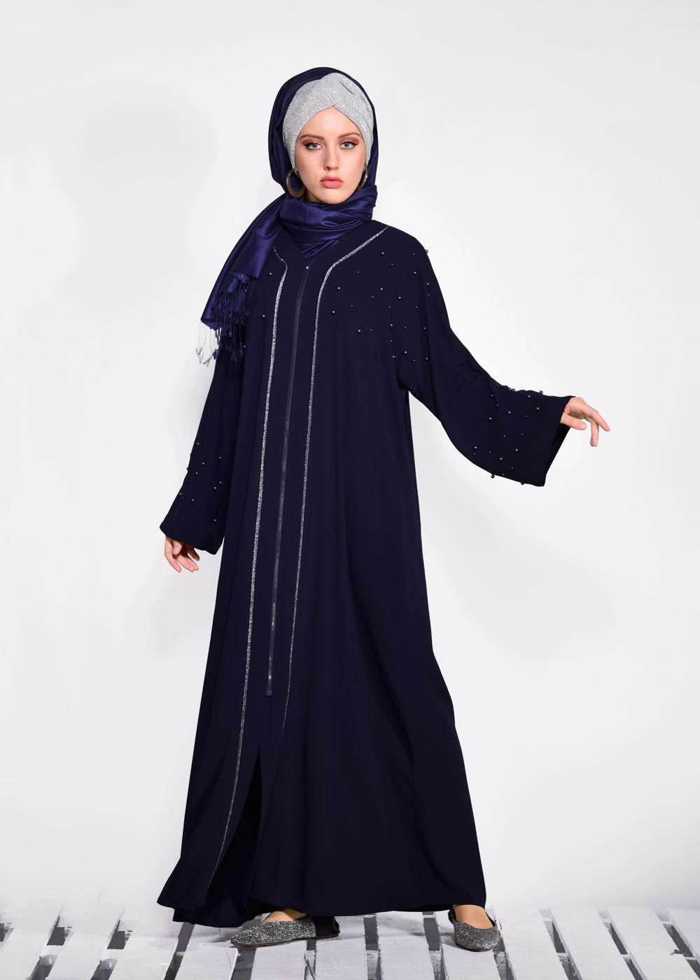 Vêtements hijab BLEU MARINE T 8295 Alvina Virona Ferace