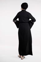 Tesettür giyim SİYAH RENKLİ PUL PAYETLİ GİY ÇIK 0853