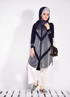 Vêtements hijab BLEU MARINE Cardigan T 2801