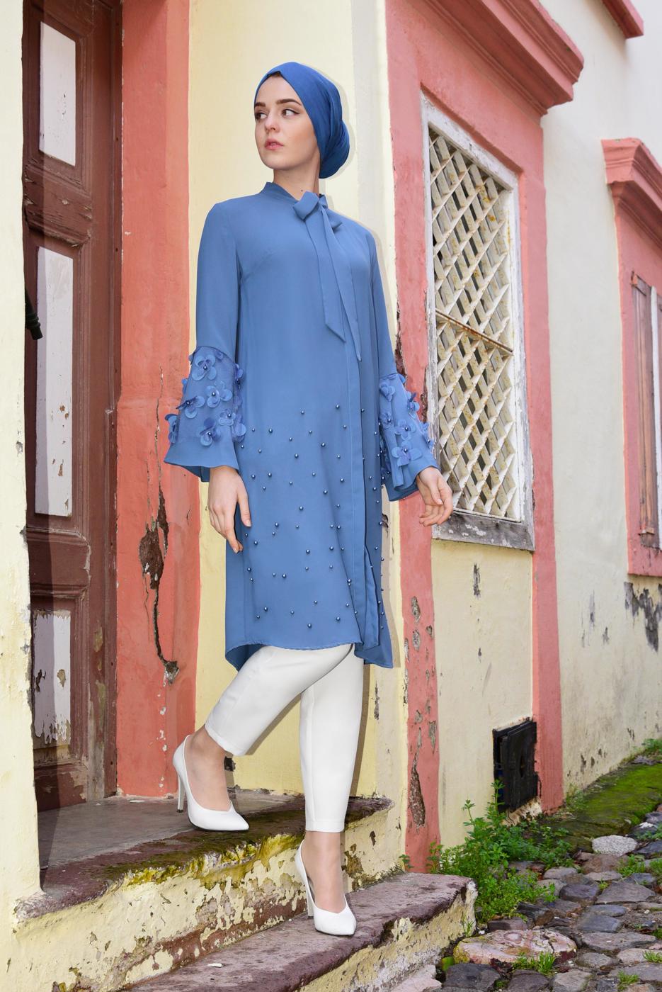 Vêtements hijab ÉCRU T 100233 Lfb-Pantolon