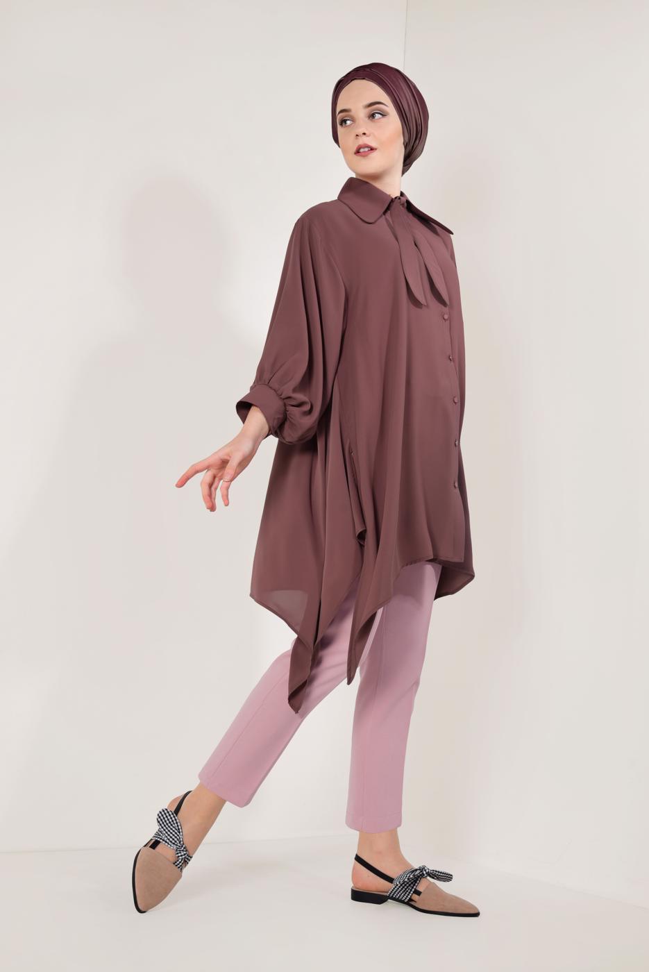 Vêtements hijab POUDRE T 100233 Lfb-Pantolon