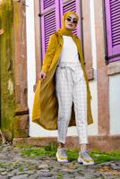 Vêtements hijab BLANC T 700371 Lfb-Pantolon