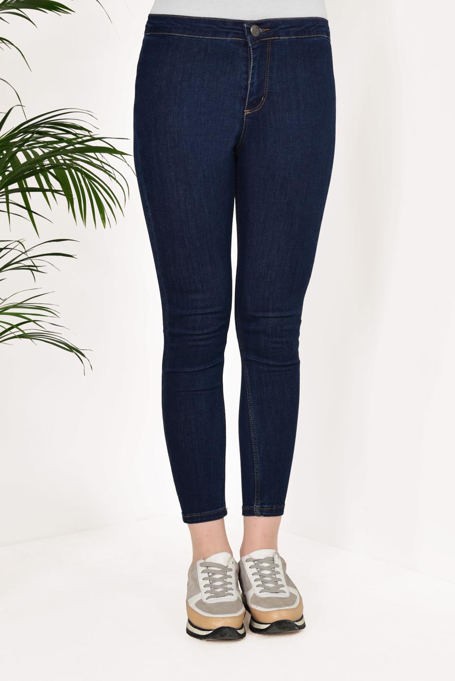 Hijab clothing NAVY BLUE T 8634-1 KRY- DAR PAÇA PANTOLON