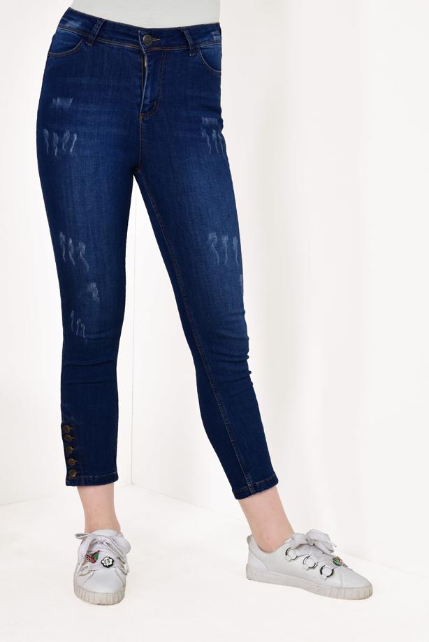 Hijab clothing  Button Cuff Detailed Pants T 8634-2  - TRENDTESETTÜR