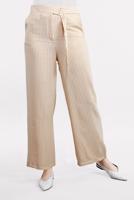 Tesettür giyim BEJ FİTİLLİ PAMUKLU PANTOLON 06102