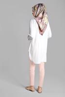 Tesettür giyim PUDRA FERMUAR DETAYLI PANTOLON 20681