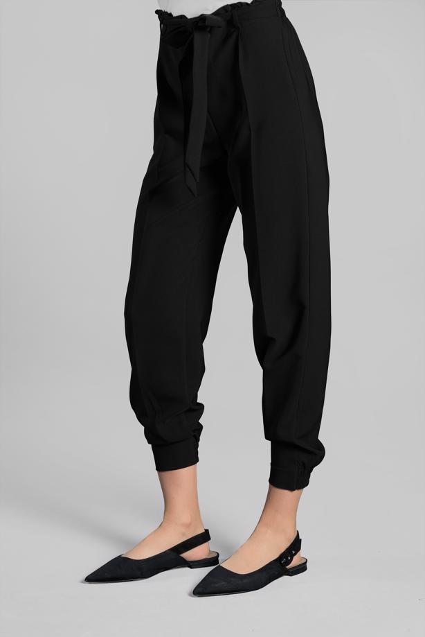 Vêtements hijab  BELT DETAILED JOGGER PANTS T 21003  - TRENDTESETTÜR