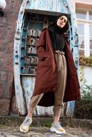 Vêtements hijab BRUN PANTALON T 21003 