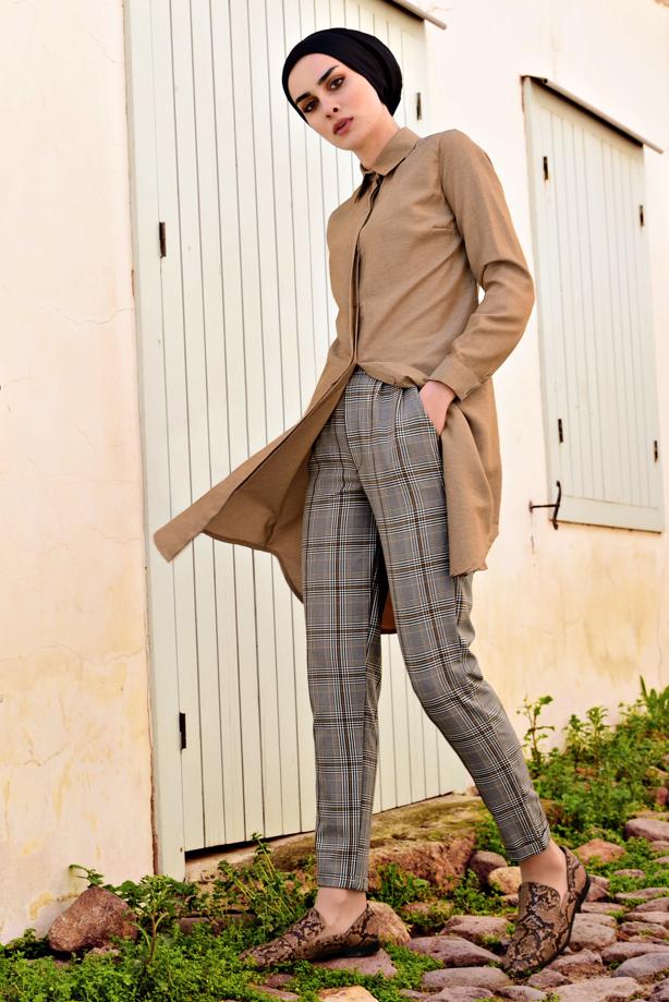 Vêtements hijab  T 34003 Czb-Pantolon - TRENDTESETTÜR