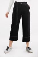 Tesettür giyim SİYAH PAMUKLU BOL PAÇA PANTOLON 75102