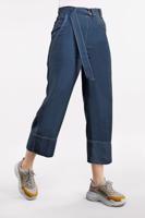 Tesettür giyim LACİVERT PAMUKLU BOL PAÇA PANTOLON 75102