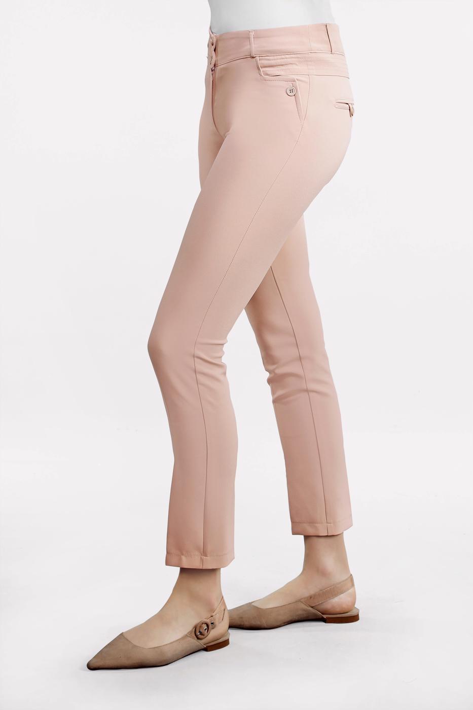 Tesettür giyim PUDRA DAR PAÇA PANTOLON T 80681