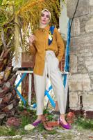 Vêtements hijab ÉCRU T 89981 Pnk-Pantolon