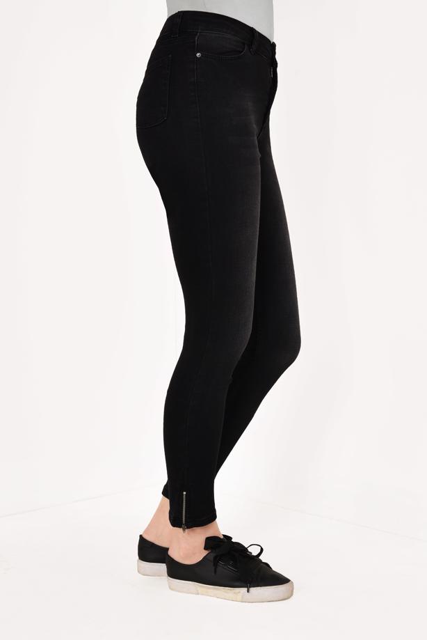 Hijab clothing  T 0634 KRY-PAÇASI FERMUARLI PANTOLON - TRENDTESETTÜR