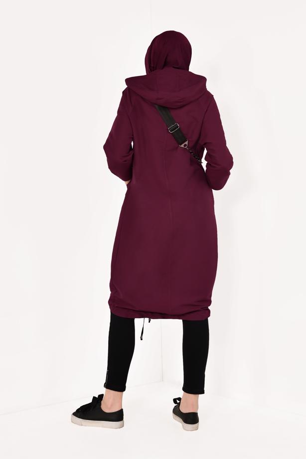 Hijab clothing  T 0634 KRY-PAÇASI FERMUARLI PANTOLON - TRENDTESETTÜR