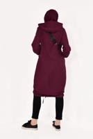 Hijab clothing BLACK T 0634 KRY-PAÇASI FERMUARLI PANTOLON