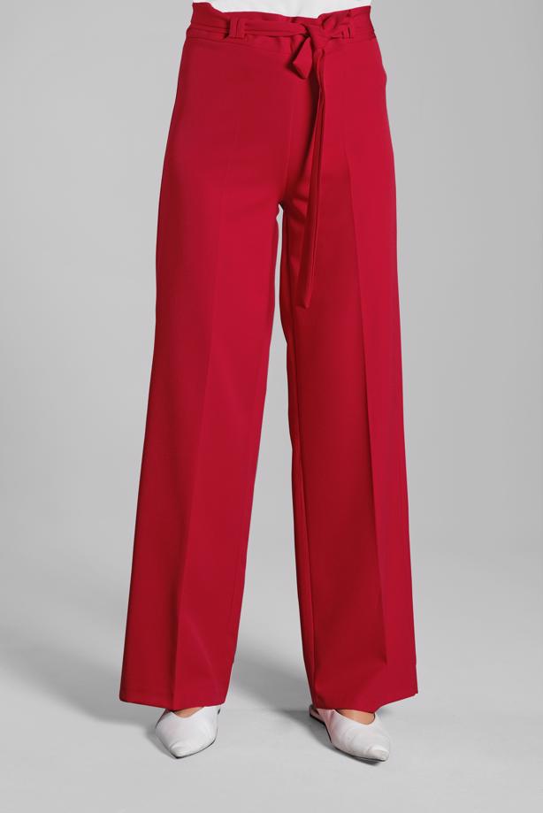 Vêtements hijab  Laced Waist Wide Pants T 1002  - TRENDTESETTÜR