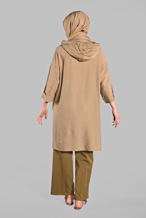 Vêtements hijab  Laced Waist Wide Pants T 1002  - TRENDTESETTÜR