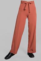 Hijab clothing ORANGE Laced Waist Wide Pants T 1002 