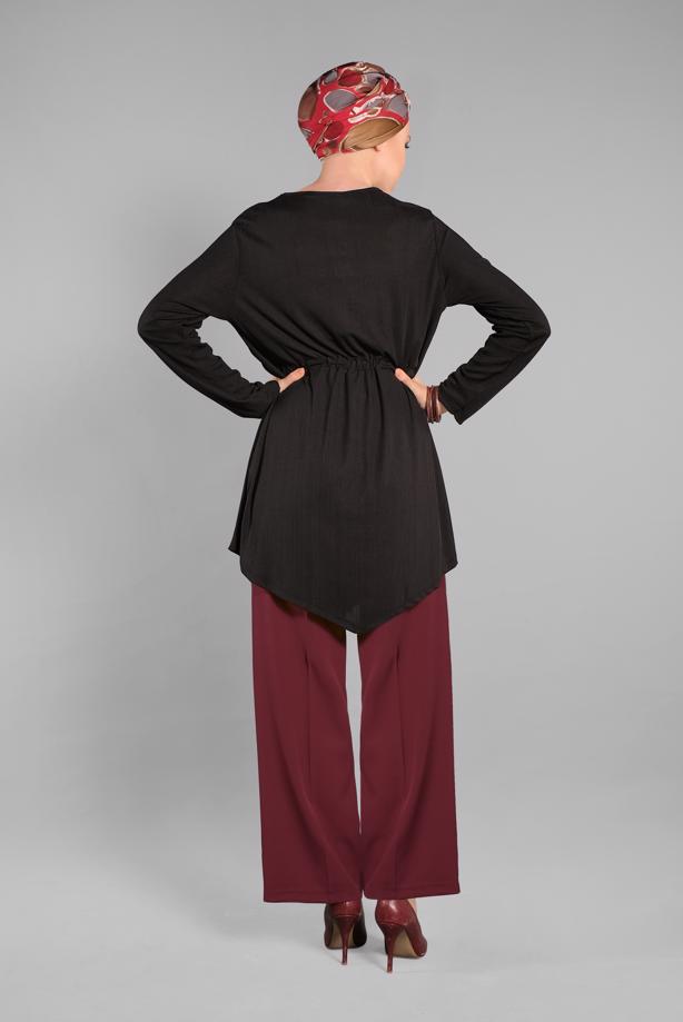 Vêtements hijab  Laced Waist Wide Pants T 1002  - TRENDTESETTÜR