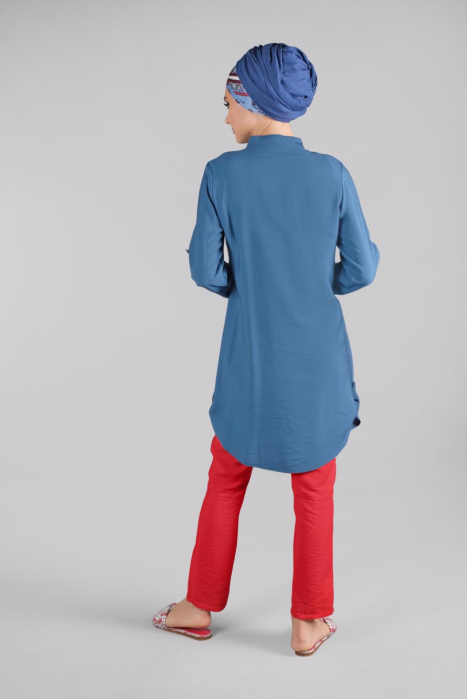 Vêtements hijab ROUGE T 1033 ZMN-PANTOLON