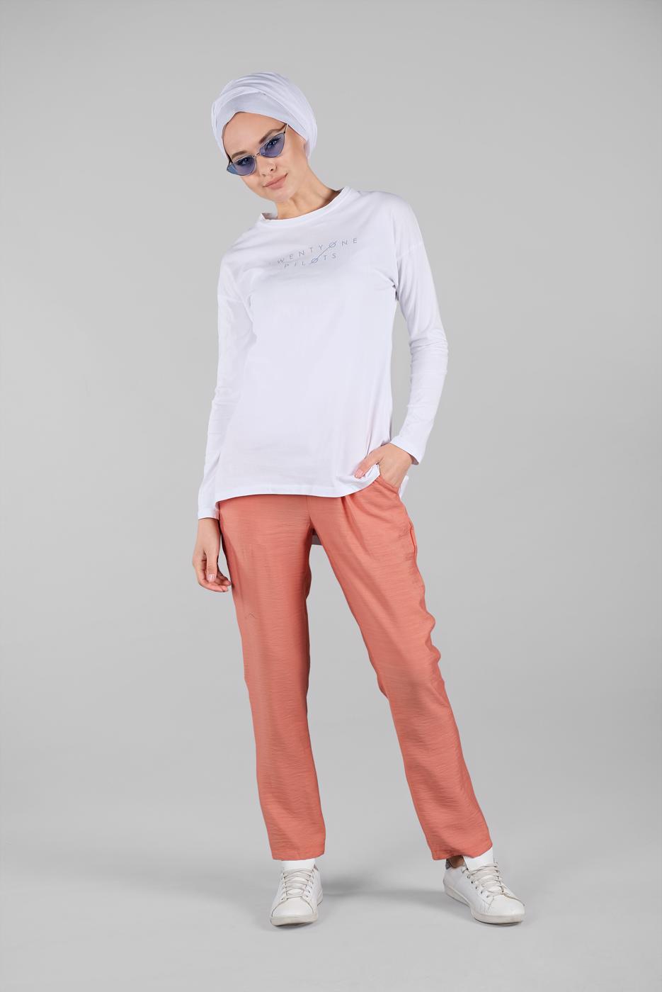 Vêtements hijab ORANGE T 1033 ZMN-PANTOLON