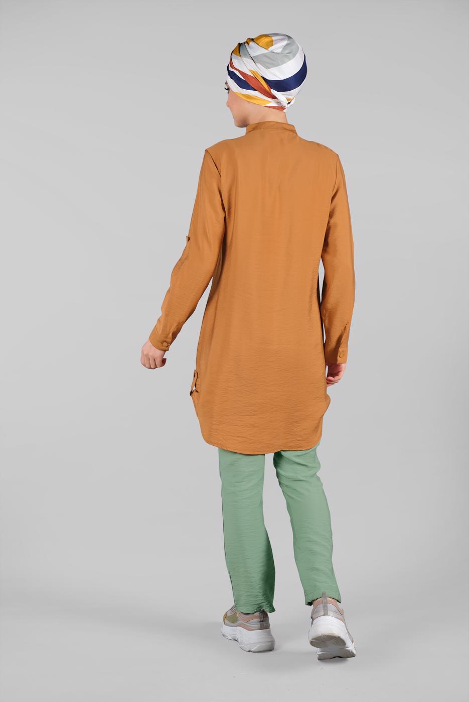 Vêtements hijab VERT T 1033 ZMN-PANTOLON