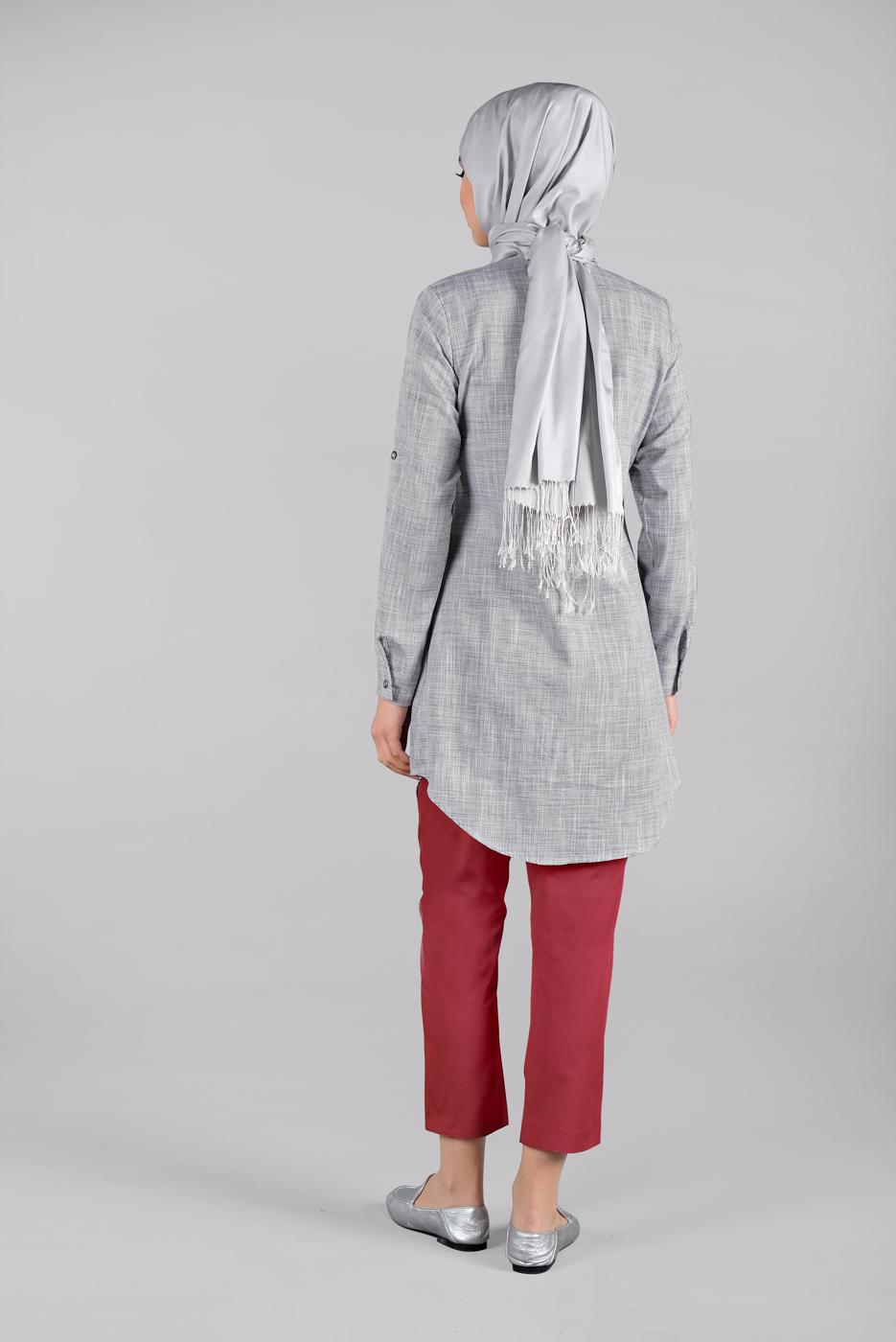 Vêtements hijab ROUGE BORDEAUX Pantalon T 2503 