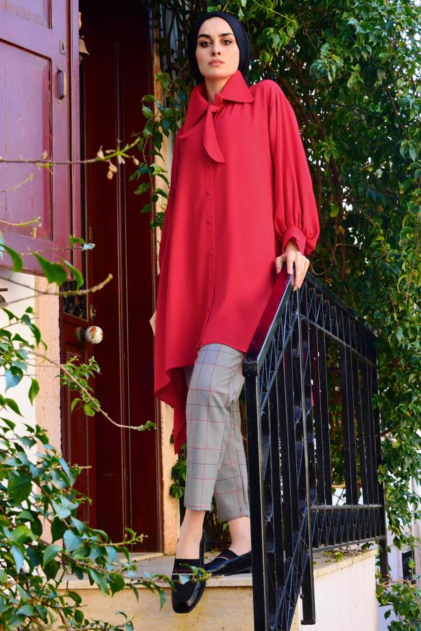 Vêtements hijab  T 2674 Msr-Pantolon - TRENDTESETTÜR