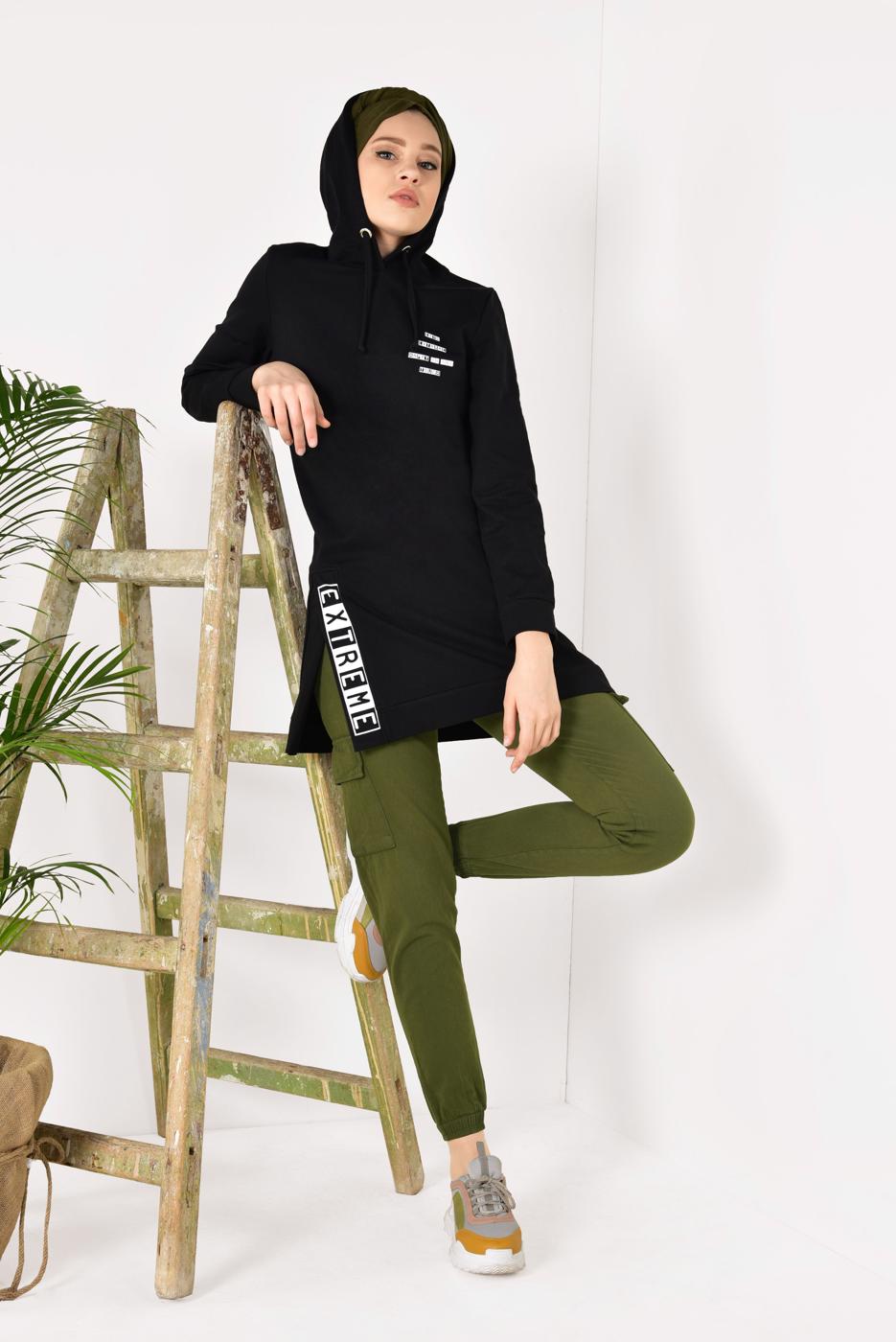 Vêtements hijab KAKI T 3503 EY-PANTOLON