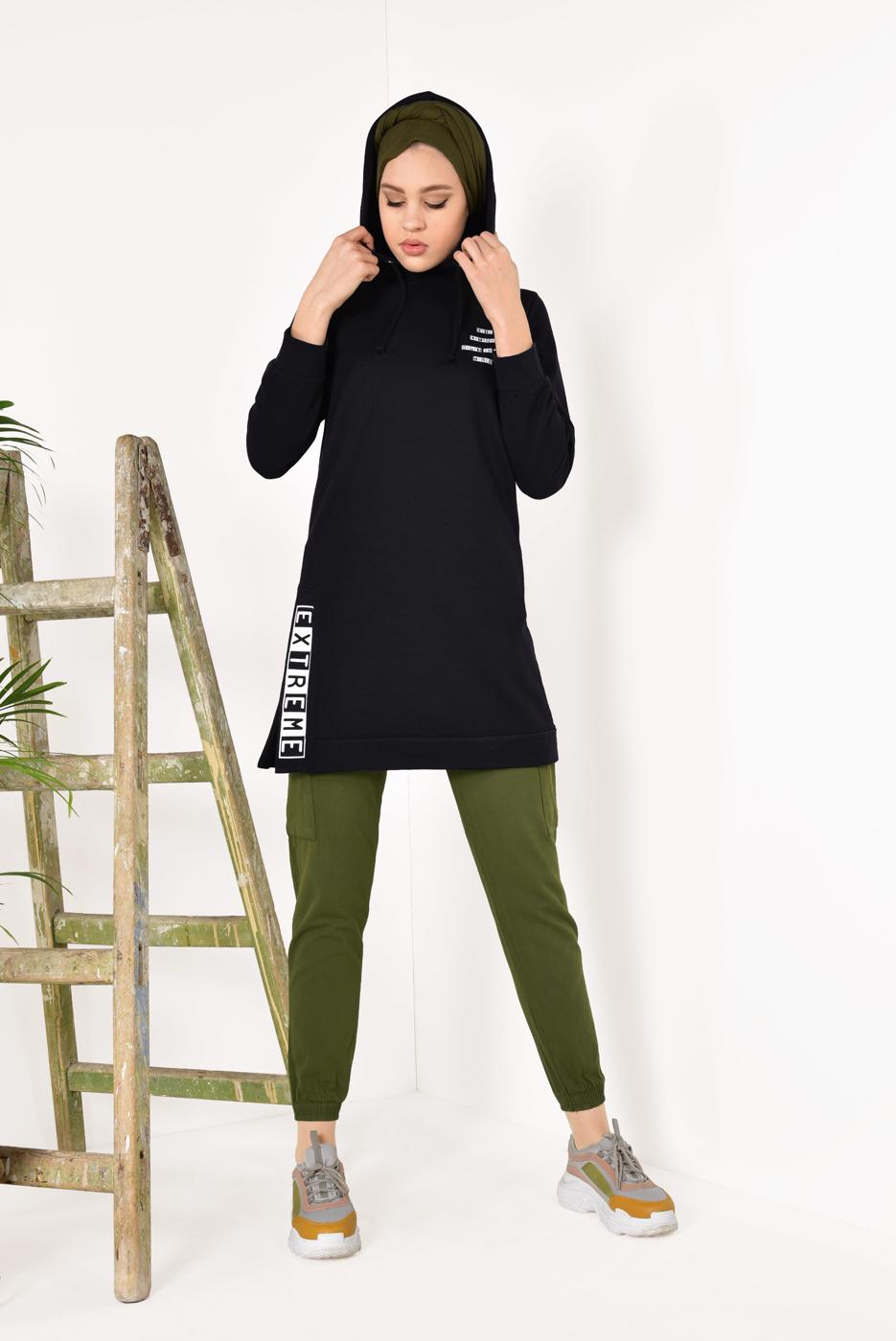 Vêtements hijab KAKI T 3503 EY-PANTOLON