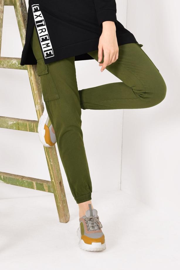 Tesettür giyim  KARGO PANTOLON T 3503  - TRENDTESETTÜR