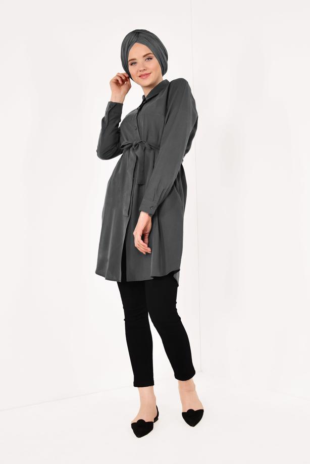 Hijab clothing  T 3734 KRY-DAR PAÇA PANTOLON - TRENDTESETTÜR