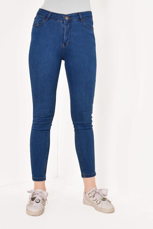 Hijab clothing  Lycra Slim Pants T 3824 - TRENDTESETTÜR