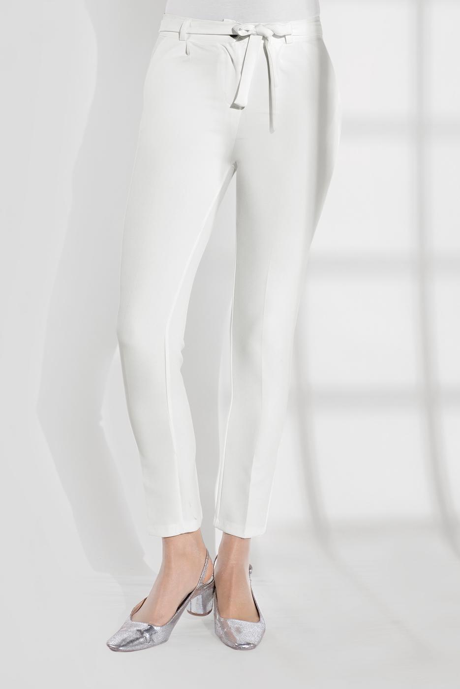 Tesettür giyim KREM CEPLİ HAVUÇ PANTOLON 4002