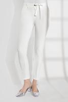 Hijab clothing CREAM Pocketed Carrot Pants T 4002 