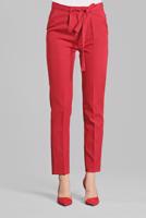 Hijab clothing RED Pocketed Carrot Pants T 4002 