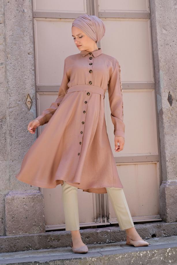 Vêtements hijab  Pocketed Carrot Pants T 4002  - TRENDTESETTÜR