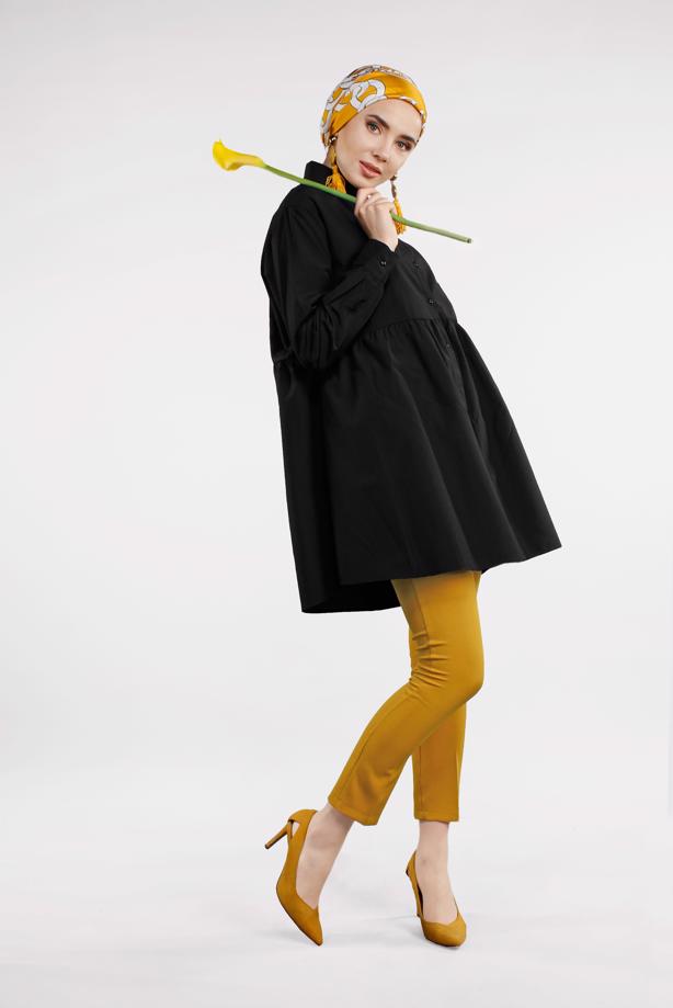 Vêtements hijab  Pocketed Carrot Pants T 4002  - TRENDTESETTÜR