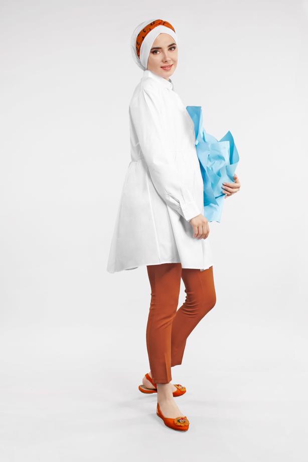 Vêtements hijab  Pocketed Carrot Pants T 4002  - TRENDTESETTÜR