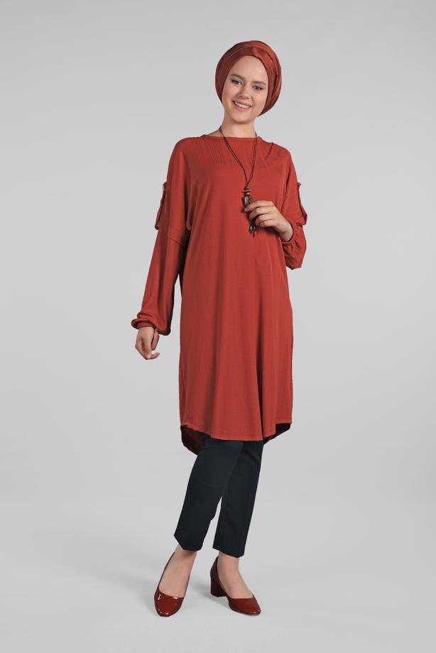 Vêtements hijab  Pocketed Carrot Pants T 4002  - TRENDTESETTÜR