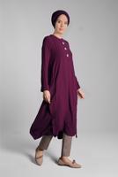 Hijab clothing MINK Pocketed Carrot Pants T 4002 