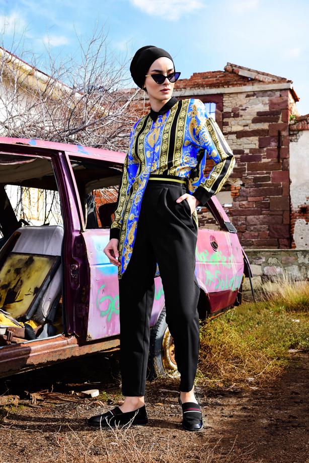 Vêtements hijab  CARROT TROUSER WITH RIBBON T 4005  - TRENDTESETTÜR