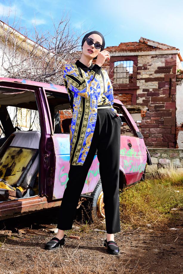 Vêtements hijab  CARROT TROUSER WITH RIBBON T 4005  - TRENDTESETTÜR