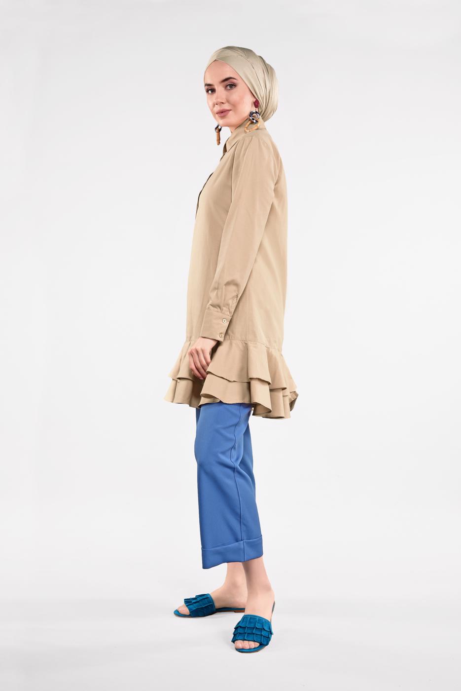 Vêtements hijab BLEU MARINE Pantalon T 4051 