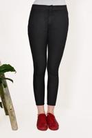 Hijab clothing BLACK T 4503 EYYO-LİKRALI DENİM PANTOLON