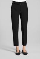 Hijab clothing BLACK Mid Rise Carrot Pants T 6002 